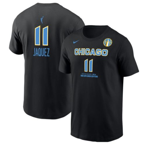 Dynasty Apparel Adult Chicago Sky Gabriela Jaquez Black Explorer T