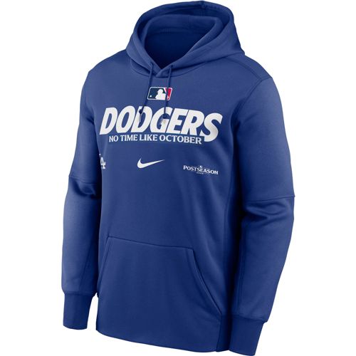 Nike Men's Los Angeles Dodgers Gray Dri-FIT Primary Fleece UV