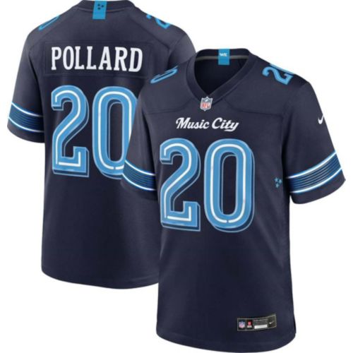 Nike Men's Tennessee Titans Cam Ward #1 Coast Blue Game Jersey