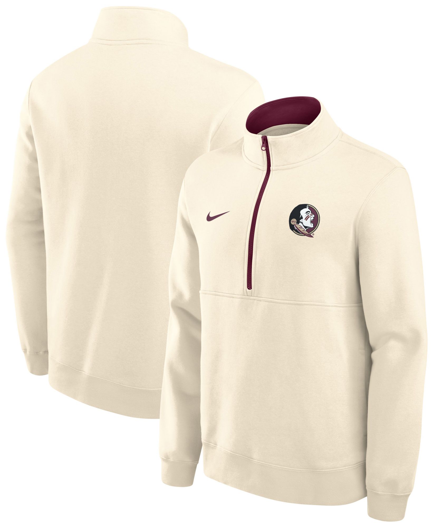 ナイキ フロリダ州立大学 セミノールズ Nike Men's Florida State Seminoles Primetime Legend Half-Zip