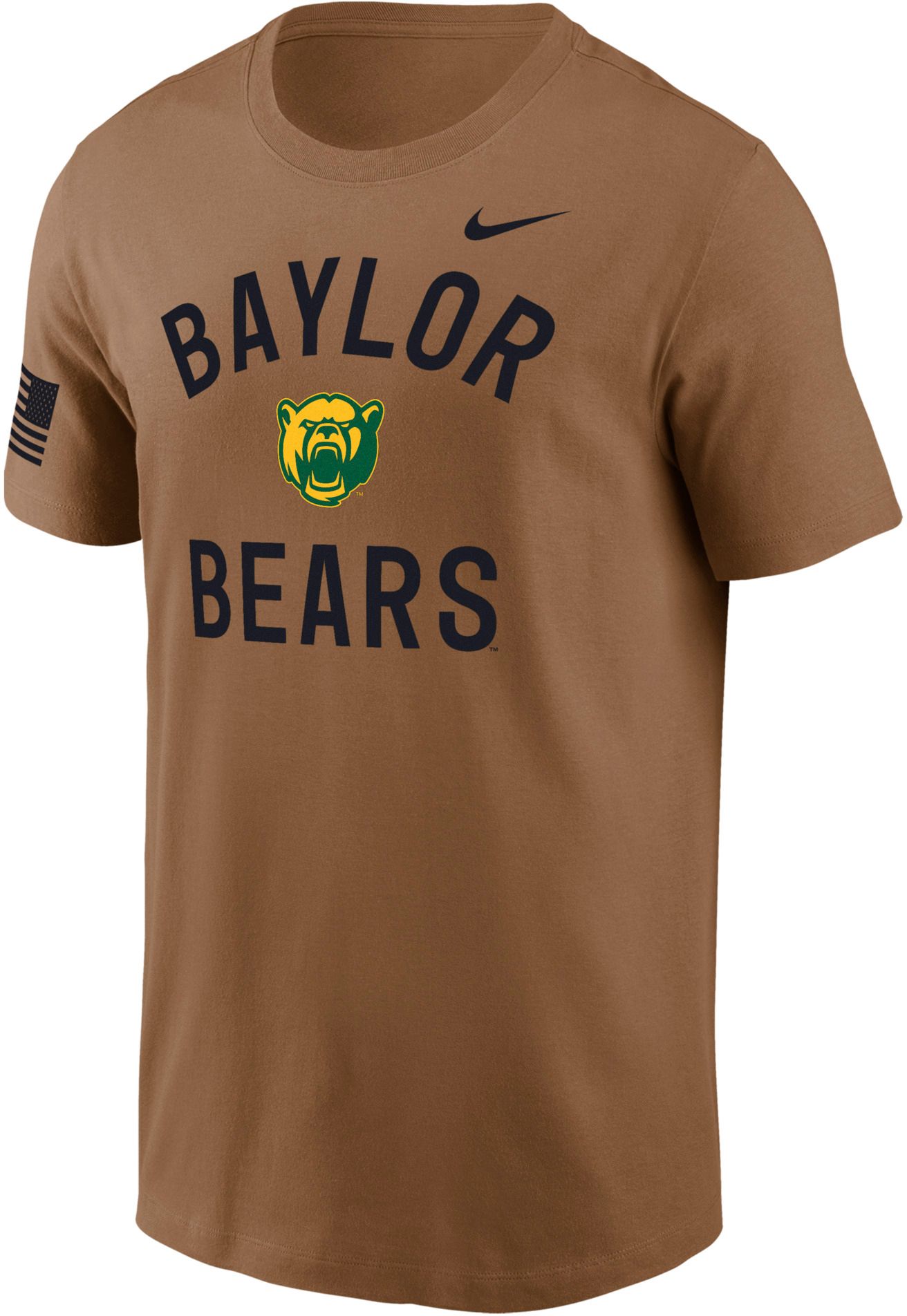 Nike Men's Baylor Bears 2026 Military Appreciation Dri-FIT T-Shirt