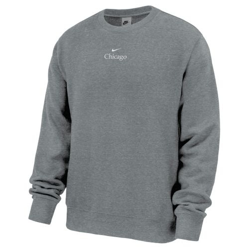 スウェット SIX PACK STORE x WY Crew neck Nike Men's New York Dark Grey Heather Club Fleece Crewneck