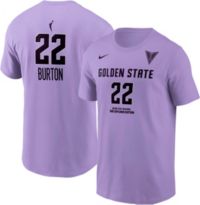 Nike Men's Golden State Valkyries Veronica Burton #22 Lilac T