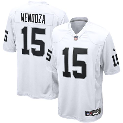 Nike Men's Las Vegas Raiders Black Fernando Mendoza #15 T-Shirt