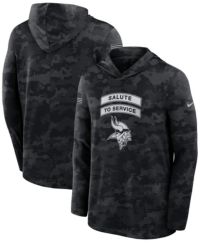 Nike Men's Minnesota Vikings Salute To Service 2026 Hooded Long