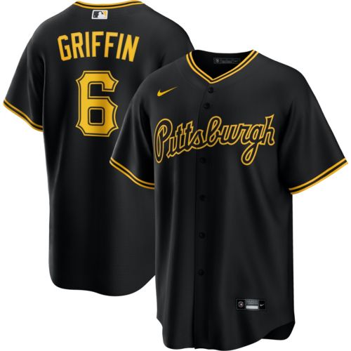 Nike Men's Pittsburgh Pirates White Konnor Griffin #6 Home Replica