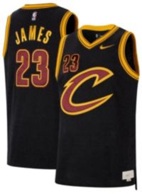Nike Cavaliers LeBron James 23番ジャージ Lサイズ Nike Men's Cleveland Cavaliers LeBron James #23 Black Authentic