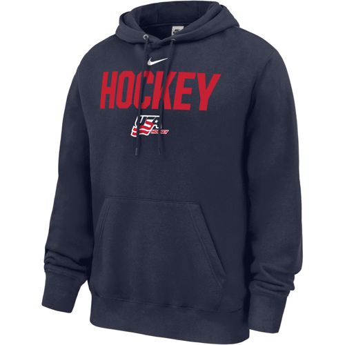 Nike Men's Olympics USA Hockey Royal Charlie McAvoy #25 Pullover