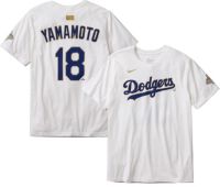 Nike Men's Los Angeles Dodgers Yoshinobu Yamamoto #18 2026 Gold