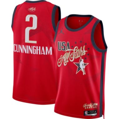 sorry, Jordan Adult 2025-26 NBA All-Star Game Cade Cunningham #2 Red Swingman Jersey is currently out of stock