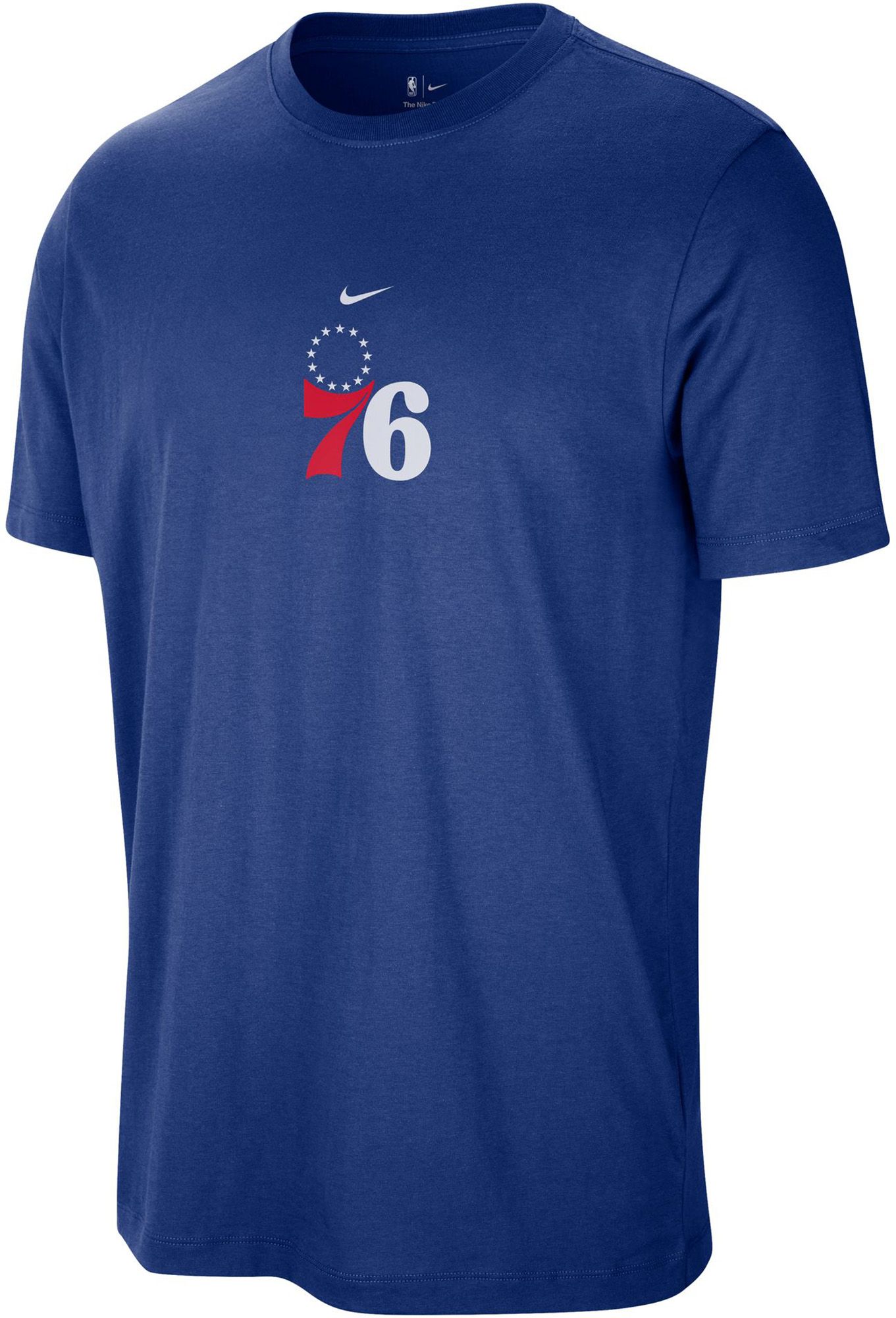 Nike Men's Philadelphia 76ers Blue T-Shirt | Dick's Sporting Goods