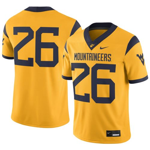 Nike Men's West Virginia Mountaineers Geno Smith #12 Navy Replica