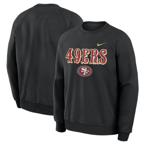 Nike Men's San Francisco 49ers Black Sideline Sleeveless Hoodie