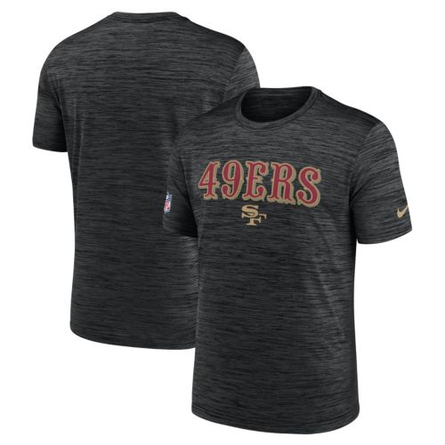 Nike Men's San Francisco 49ers Black Legend Wordmark Long Sleeve