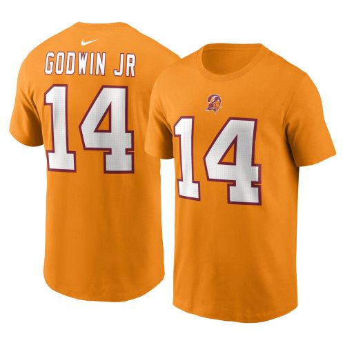 Nike Men's Tampa Bay Buccaneers Orange Chris Godwin #14 T-Shirt