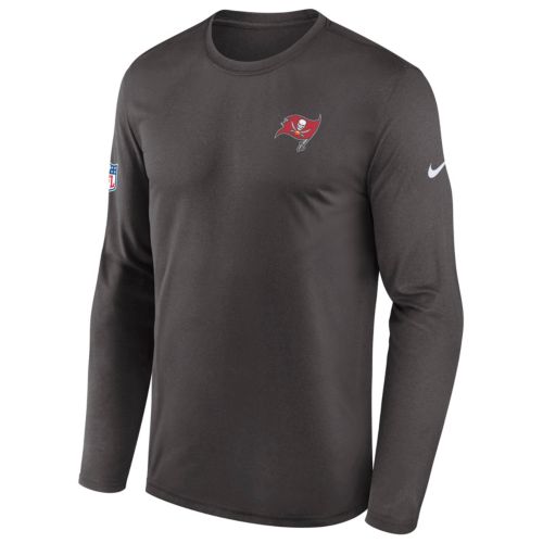 47 Men's Tampa Bay Buccaneers Black Checkdown Long Sleeve Shirt