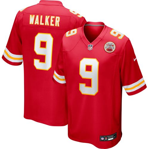 Nike Men's Kansas City Chiefs Red Kenneth Walker III #9 Home T