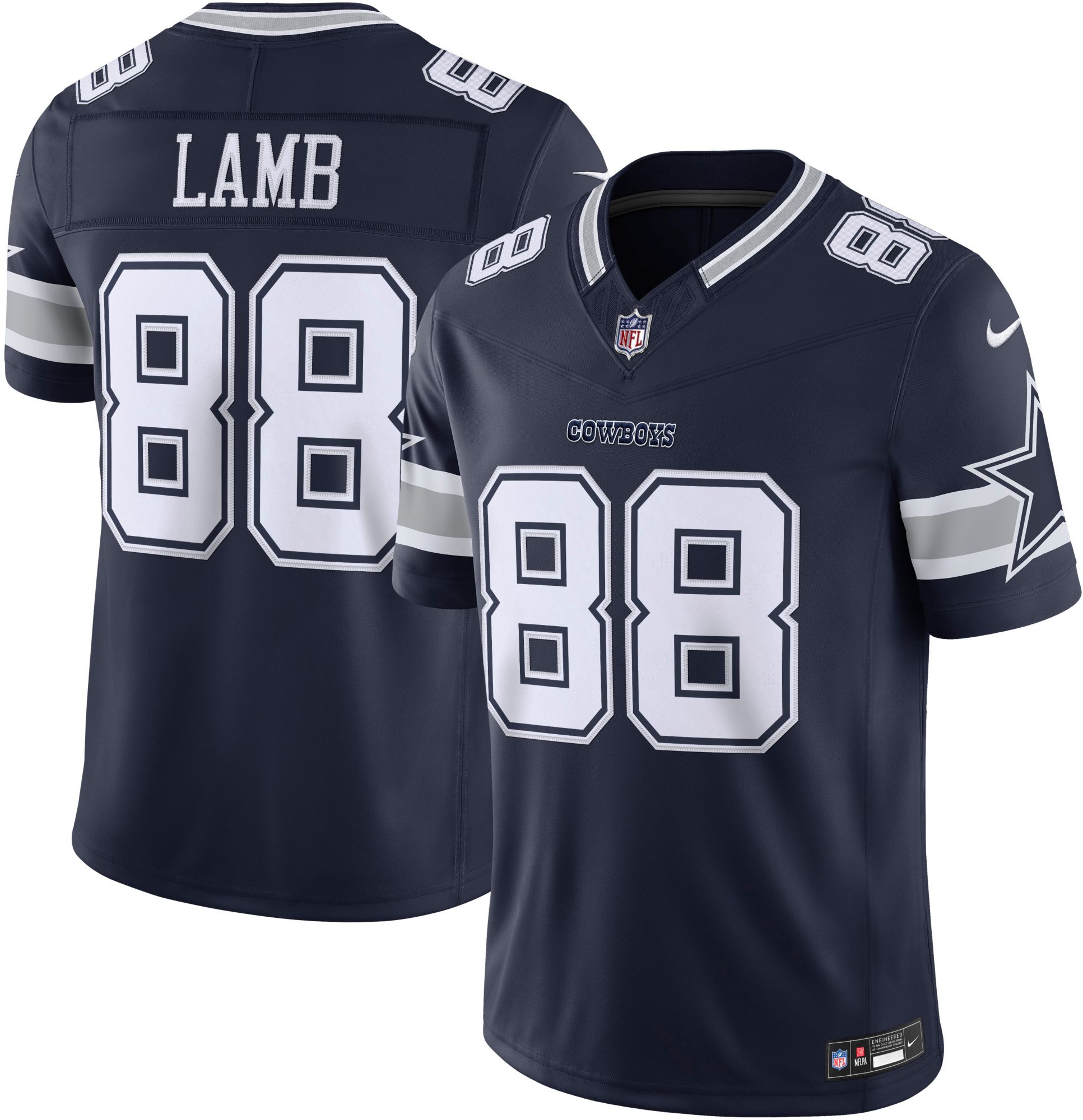 ダラス・カウボーイズ　ジャージー　ユニフォーム　88 LAMB NFL Nike Men's Dallas Cowboys Navy CeeDee Lamb #88 Limited Jersey