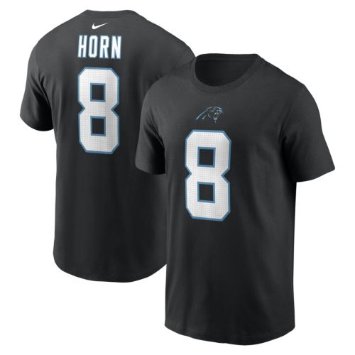 Nike Men's Carolina Panthers Tetairoa McMillan #4 Black T-Shirt