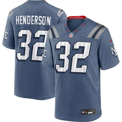 Nike Men's New England Patriots Christian Gonzalez NFL Rivalries