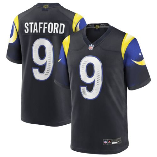 ロサンゼルス・ラムズ STAFFORD 9 ユニフォーム M Nike Men's Los Angeles Rams Hyper Royal Matthew Stafford #9 Home