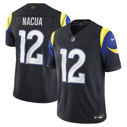 ロサンゼルス・ラムズPUKA NACUA ユニフォーム 12 NFL プカナクア Nike Men's Los Angeles Rams Puka Nacua #12 Blue NFL Rivalries Game