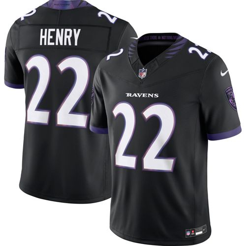 Nike Men's Baltimore Ravens Lamar Jackson #8 Black Alternate