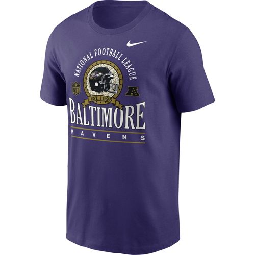 Nike Men's Baltimore Ravens White Lamar Jackson #8 T-Shirt
