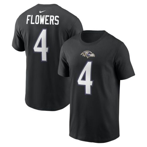 Nike Men's Baltimore Ravens Black Lamar Jackson #8 Alternate T