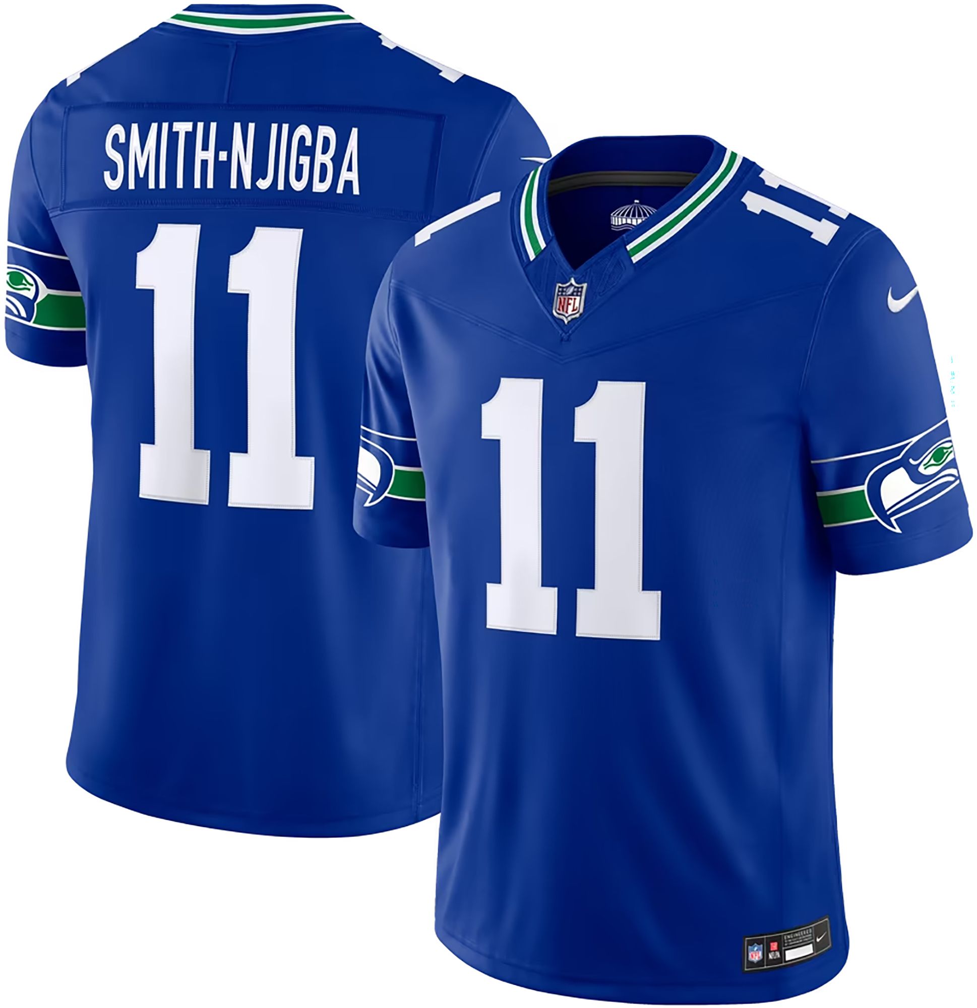 JAXON SMITH NJIGBA 11 ウニフォーム XL Nike Men's Seattle Seahawks Royal Jaxon Smith-Njigba #11 Limited