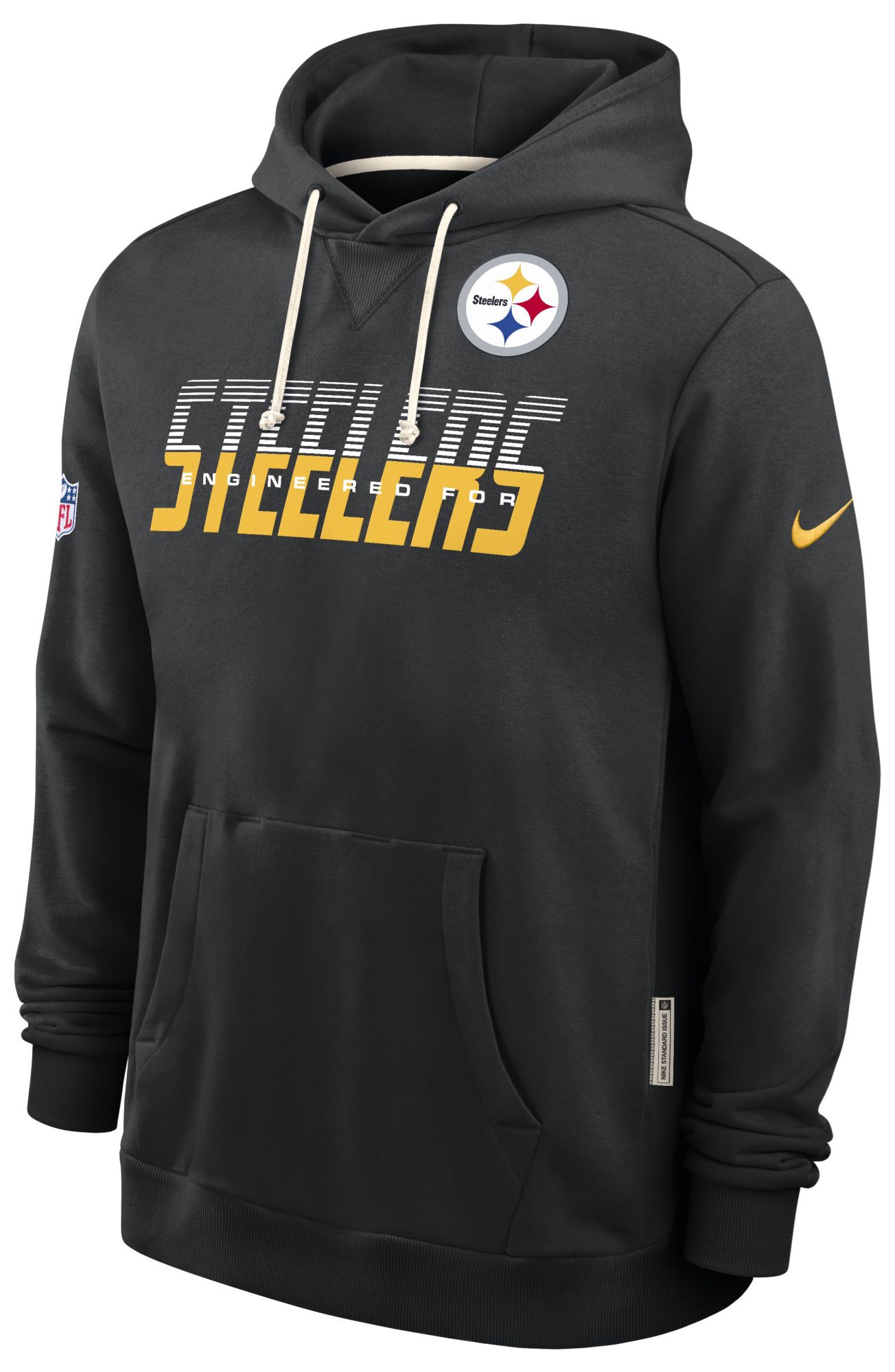 Nike Men's Pittsburgh Steelers Black Sideline Standard Issue