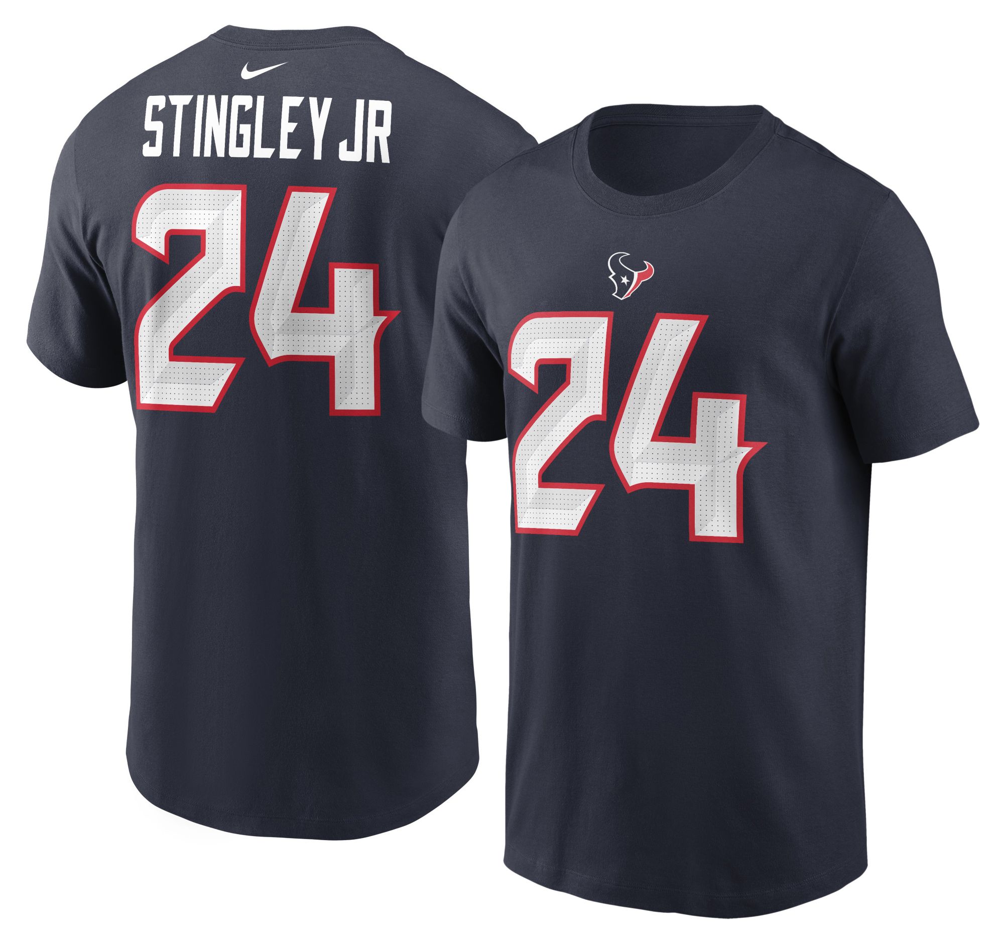 Nike Men's Houston Texans Marine Derek Stingley Jr. #24 T-Shirt