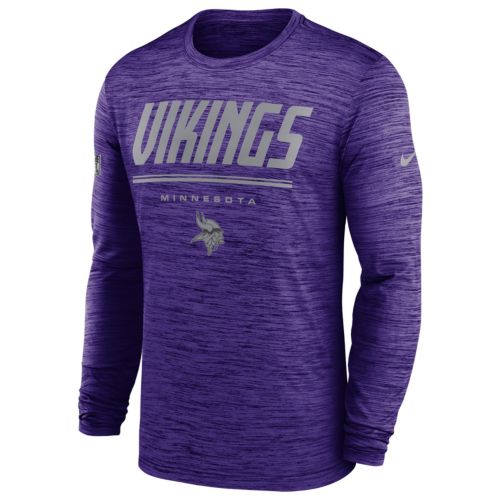 Antigua Men's Minnesota Vikings Dark Purple Heather Eternal