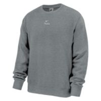 Nike Men's New Orleans Dark Grey Heather Club Fleece Crewneck