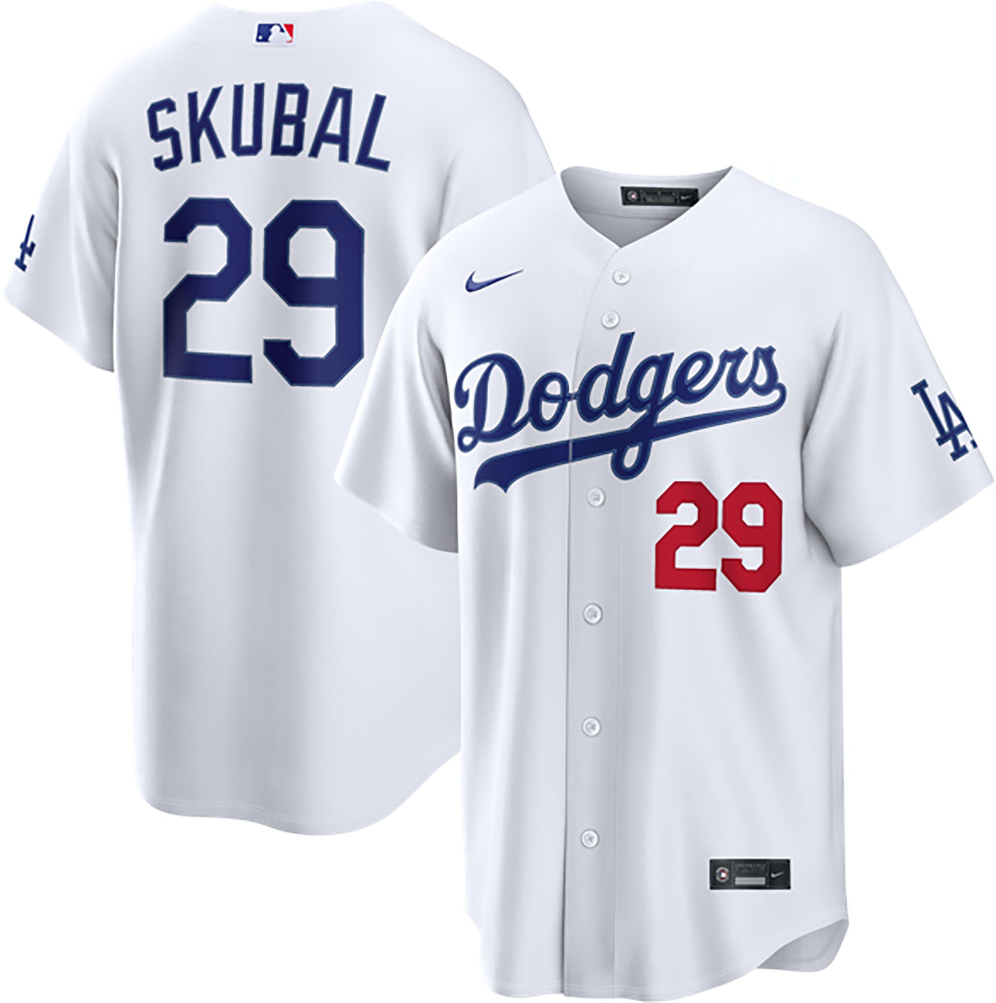 Nike Men's Los Angeles Dodgers Tarik Skubal #29 Home Stadium