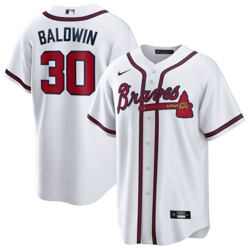 Nike Men's Atlanta Braves Navy Austin Riley #27 Alternate Replica
