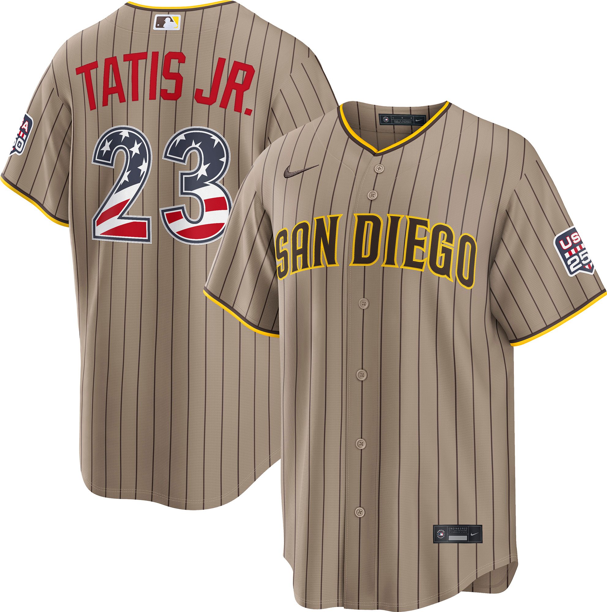 Nike Men's San Diego Padres Fernando Tatis Jr. #23 4th of July