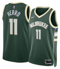 Nike Men's Milwaukee Bucks Green Tyler Herro #11 Icon Edition