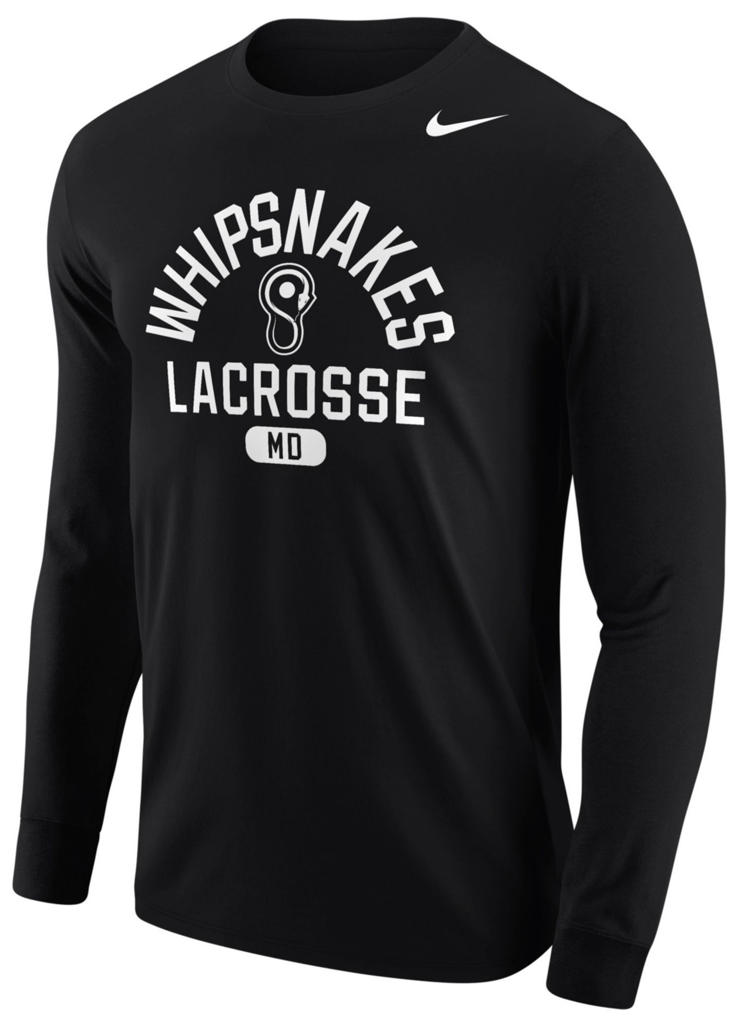 Nike Men's Maryland Whipsnakes Black Long Sleeve Shirt | Dick's