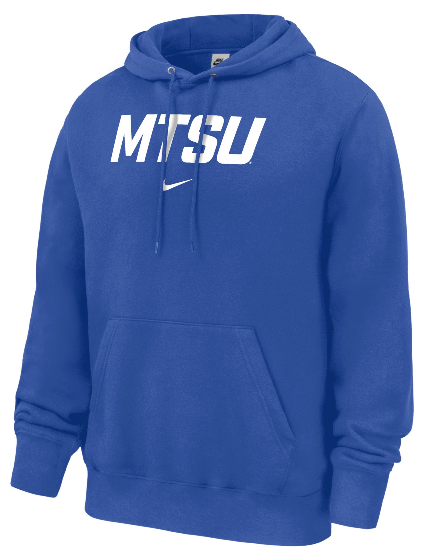 Nike Men's Middle Tennessee State Blue Raiders Royal Wordmark Club