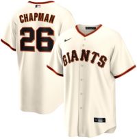 Nike Men's San Francisco Giants Matt Chapman #26 Cream Home