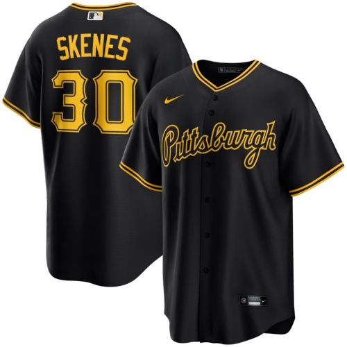 Nike Adult Pittsburgh Pirates Black Oneil Cruz #15 Limited Jersey