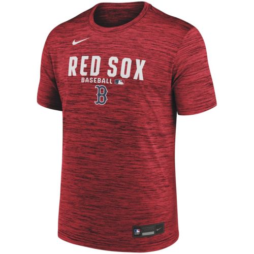 Nike Men's Boston Red Sox Red Authentic Collection Victory Polo