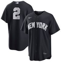 Nike Men's New York Yankees Blue Derek Jeter #2 Cooperstown