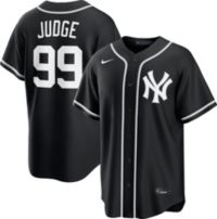 Nike Men's New York Yankees Black Aaron Judge #99 Carbon Replica