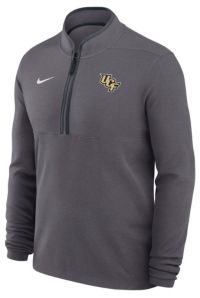 Nike Men's UCF Knights Grey Dri-FIT Victory 1/4 Zip Pullover