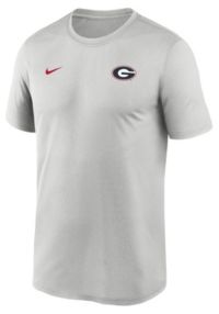 Nike Men's Georgia Bulldogs Photon Dust Dri-Fit Legend Gradient T-Shirt ...