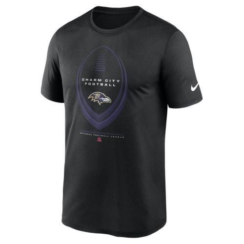 Nike Men's Baltimore Ravens Black Zay Flowers #4 Alternate T-Shirt