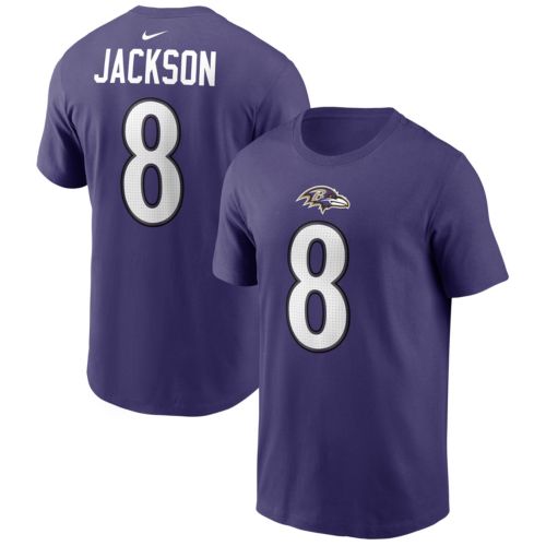 Nike Men's Baltimore Ravens Black Zay Flowers #4 Alternate T-Shirt