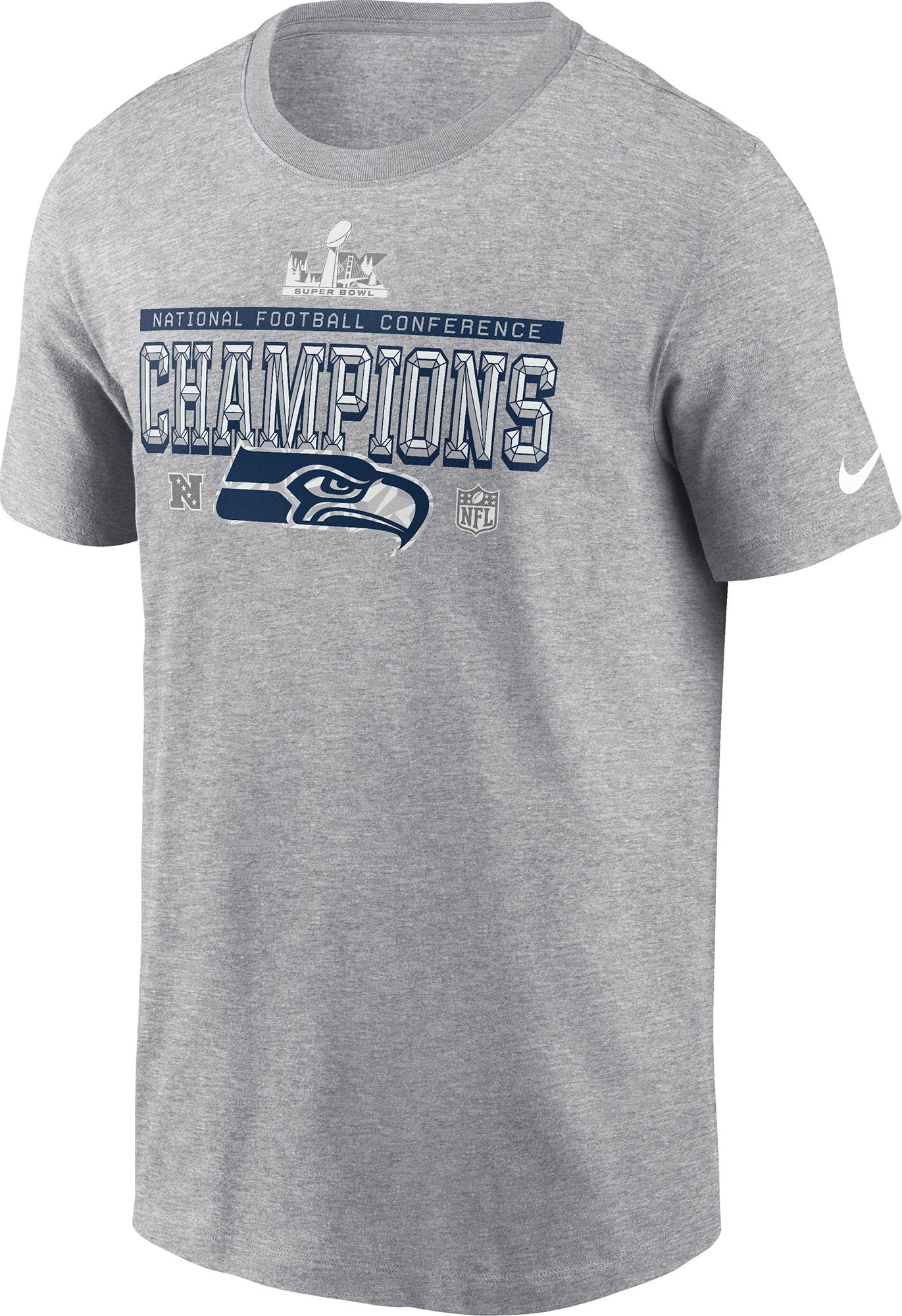 Nike Men's 2025-26 NFC Champions Seattle Seahawks Locker Room T-Shirt product image